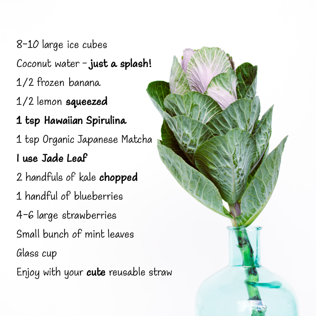 Mads Hawaiian Spirulina Smoothie Recipe